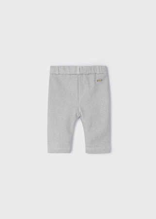 Mayoral Newborn 2518-046 Długie spodnie wizytowe dla noworodka szare