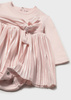 Mayoral Newborn 2812-024 Sukienka z body Rosa baby