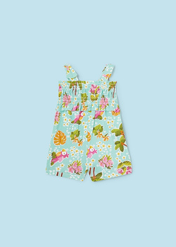 Mayoral Baby 1841-071 Kombinezon letni wzorzysty dla dziewczynki  Agata