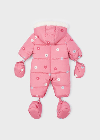 Mayoral Newborn 2624-058 Kombinezon z mikrofibry dla noworodka ECOFRIENDS różowy