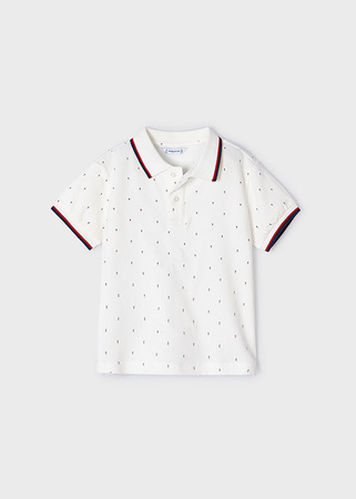 Mayoral Mini 3109-046 Koszulka polo z krótkim rękawem z kołnierzykiem dla chłopca Nata