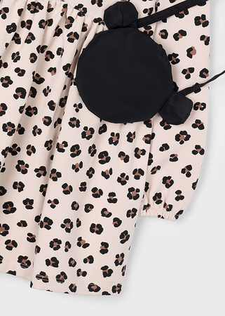 Mayoral Mini 4926-055 Sukienka dzianinowa z torebką Arena