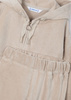 Mayoral Mini 4890-092 Dres 2-częściowy dla dziewczynki Sepia