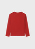 Mayoral junior 7017-084 Koszulka z długim rękawem z motywem skate dla chłopca ECOFRIENDS czerwona