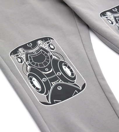 Original Marines DDA2700B Dres 2-częściowy z odblaskami dla chłopca Szary