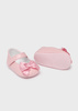 Mayoral Newborn 9633-087 Buty balerinki z opaską dla noworodka Różowe