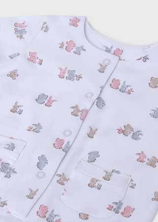 Mayoral Newborn 9910-060 Komplet 3 - częściowy prezentowy Rosa baby