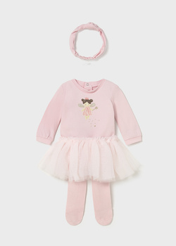 Mayoral Newborn 2810-020 Komplet 3-częściowy Rosa baby