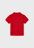 Mayoral Mini 150-092 Koszulka polo z krótkim rękawem ECOFRIENDS dla chłopca Czerwona