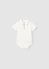 Mayoral baby 1744-064 Body z kołnierzykiem z krótkim rękawem Nata