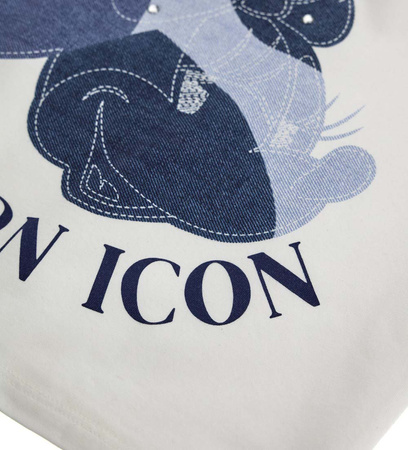 ORIGINAL MARINES DEAV3527F Wariant 2 Koszulka z nadrukiem Myszka Minnie Ecru