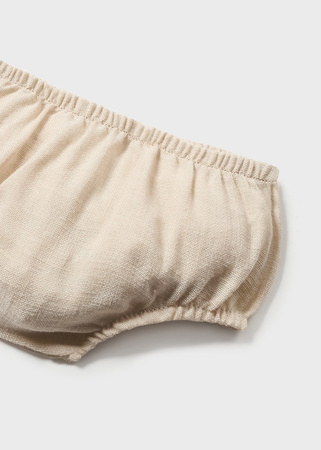 Mayoral Newborn 1826-054 Sukienka wizytowa z pasującymi majteczkami dla dziewczynki Lino