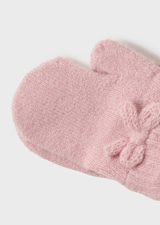 Mayoral 10536-089 Komplet czapka, szalik i rękawiczki dla dziewczynki Rosado