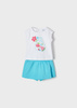 Mayoral 1241-023 Komplet z szortami dla dziewczynki