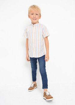 Mayoral Mini 3522-014 Długie spodnie jeansowe skinny fit dla chłopca ECOFRIENDS Granatowe
