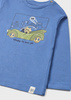 Mayoral Baby 2026-038 Koszulka z długim rękawem z nadrukiem dla chłopca ECOFRIENDS Lago