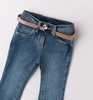 Ido 4A567/K1 Spodnie jeansy z paskiem dla dziewczynki 