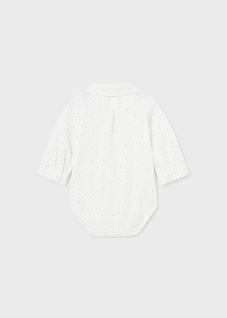 Mayoral Newborn 2759-071 Body koszulowe z długim rękawem ECOFRIENDS Azules