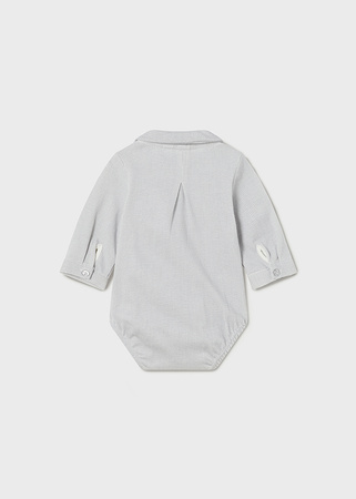 Mayoral Newborn 2759-069 Body koszulowe z długim rękawem ECOFRIENDS gris