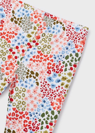 Mayoral Mini 3787-087 Komplet 2-częściowy ECOFRIENDS z leginsami dla dziewczynki Pomarańczowy