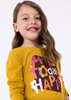 Mayoral Mini 4015-060 Koszulka z długim rękawem dla dziewczynki ECOFRIENDS  Mostaza