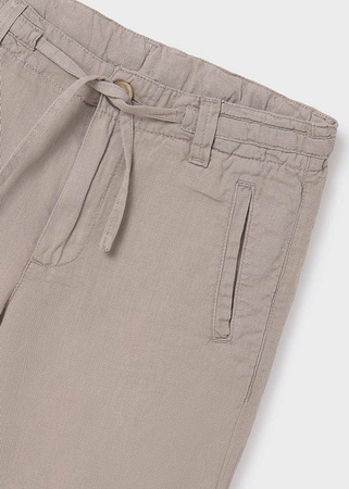 Mayoral Junior 6263-034 Spodnie krótkie dla chłopca Topo