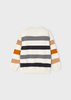 Mayoral Mini 4325-079 Sweter w paski dla chłopca  Pizarra vi