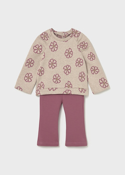 Mayoral Baby 2742-049 Komplet 2-częściowy z leginsami Rosado
