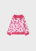 Mayoral Baby 1887-010 Dres 3-częściowy dla dziewczynki Jabłuszka róż