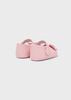 Mayoral Newborn 9633-087 Buty balerinki z opaską dla noworodka Różowe