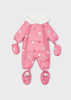 Mayoral Newborn 2624-058 Kombinezon z mikrofibry dla noworodka ECOFRIENDS różowy