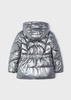 Mayoral Mini 4491-057 Kurtka zimowa metaliczna dla dziewczynki ECOFRIENDS Kolor sombra