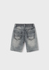 Mayoral Junior 6213-064 Bermudy soft denim ECOFRIENDS dla chłopca szare