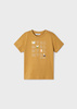 Mayoral Mini 170-014 Koszulka z krótkim rękawem ECOFRIENDS z nadrukiem MYRL  dla chłopca Kamel