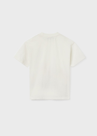 Mayoral Junior 6071-089 Koszulka z krótkim rękawem z nadrukiem ECOFRIENDS dla chłopca