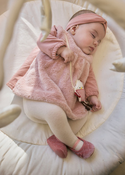 Mayoral Newborn 2823-056 Sukienka z torebką i opaską Mellow