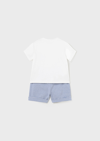 Mayoral Newborn 1626-016 Komplet 4-częściowy dla chłopca Cerulean