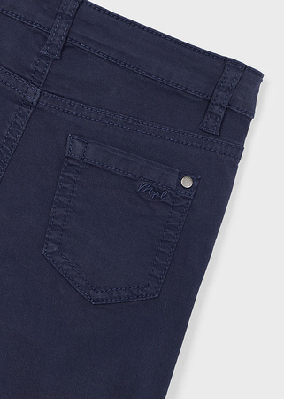 Mayoral Mini 509-061 Długie spodnie slim fit Marino