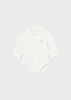 Mayoral Newborn 2759-072 Body koszulowe z długim rękawem ECOFRIENDS Crudo