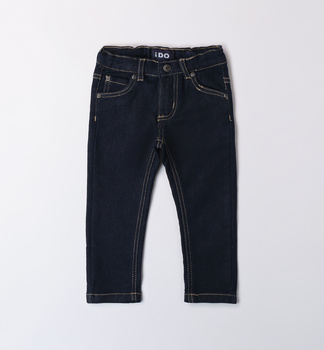 Ido4A490/00 Długie spodnie jeans dzianina Granat