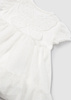 Mayoral Newborn 1629-0467Sukienka z body i koroną Crudo