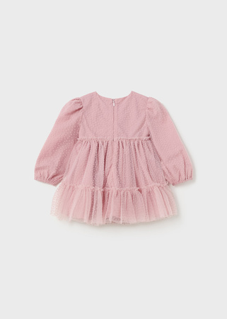 Mayoral Baby 2971-029 Sukienka z tiulem Rosado