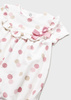 Mayoral Newborn 1737-065 Komplet 2 pajacyków  Róż