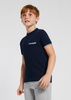 Mayoral Junior 6101-028 Koszulka polo z krótkim rękawem i stójką dla chłopca Granat