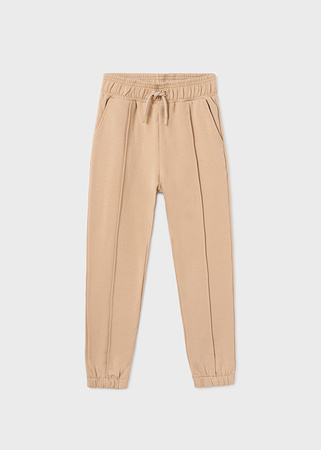 Mayoral Junior 7509-057 Spodnie jogger z dzianiny dla dziewczynki Madera