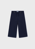 Mayoral Mini 4549-033 Długie spodnie z szerokimi nogawkami dla dziewczynki Marino