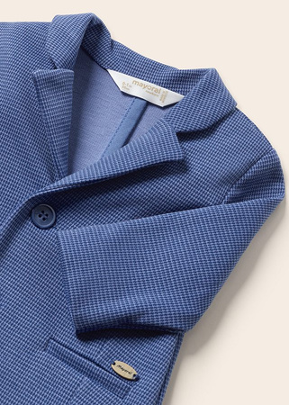 Mayoral Newborn 1402-087 Marynarka z bawełny dla chłopca Niebieska