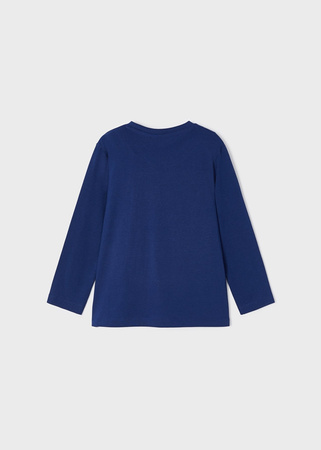 Mayoral Mini 173-050 Koszulka z długim rękawem dla chłopca, Kolor kobalt