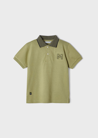 Mayoral Mini 3155-030 Koszulka polo z krótkim rękawem dla chłopca  Zielona