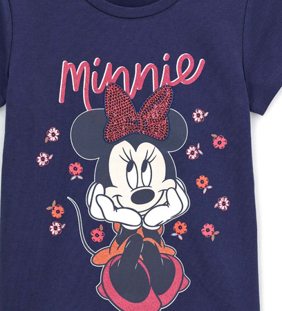 ORIGINAL MARINES DFPV3033CF Koszulka z nadrukiem Myszka Minnie Granat
